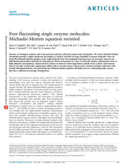 Ever-fluctuating single enzyme molecules: Michaelis-Menten equation revisited