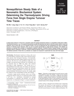 Nonequilibrium Steady State of a Nanometric Biochemical System: Determining the Thermodynamic Driving Force from Single Enzyme Turnover Time Traces