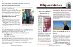Newsletter Summer 2015
