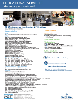 2016 Location Flyer