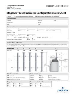Quick Data Sheet: Magtech MLI