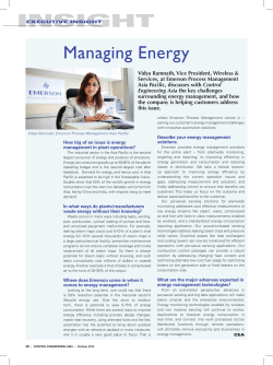 Managing Energy