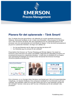 Rapport fr&aring;n Framtidsseminariet &raquo;