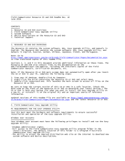 ReadMe File for v3.9 Release