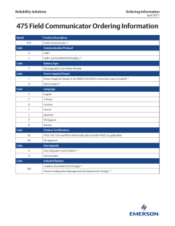 Ordering Information