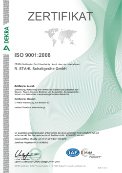 475 ISO Certificate