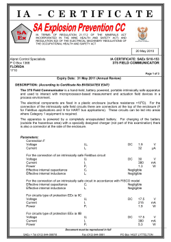 375 SA Explosion Protection - South Africa