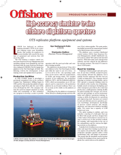 High-accuracy simulator trains offshore oil platform operators