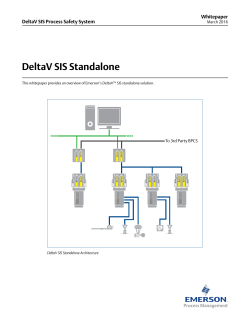 DeltaV SIS Standalone