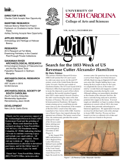 SCIAA Legacy Vol18No2 Dec2014.pdf