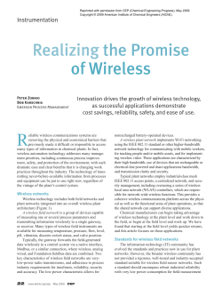 Realizing the Promise of Wireless