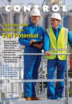 Operate your plant to its full potential