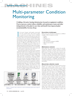 Multi-parameter Condition Monitoring