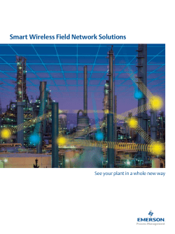Smart Wireless Solutions for Field Network Applications