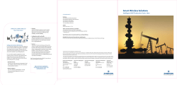 Smart Wireless Solutions - Intelligent Well Production Starts Here (spread view layout)