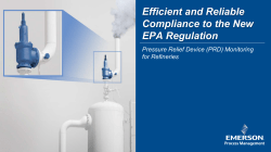 Emerson PRD Monitoring Executive Summary