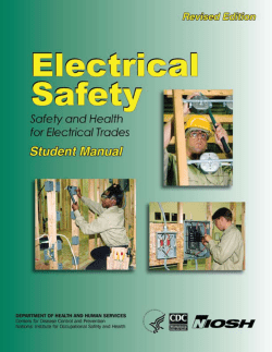 Electrical Safety - Student Manual