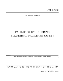 Electrical Facilities Safety &ndash; TM 5 &ndash; 682