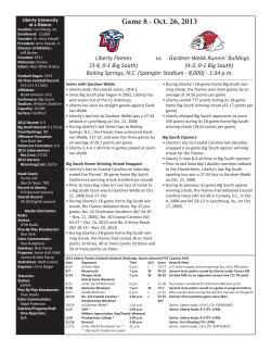 Liberty's Game Notes