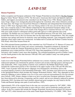 Niangua River Land Use