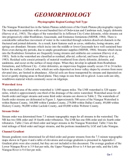 Niangua River Geology and Geomorphology
