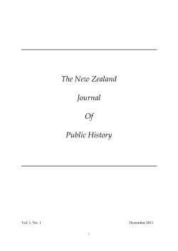 Being There and Being Then: Ideal Presence and Historical Tourism