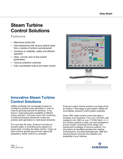 Steam Turbines