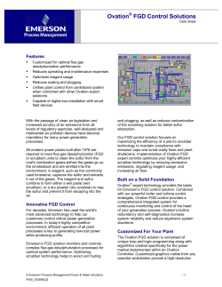 FGD Scrubber Control