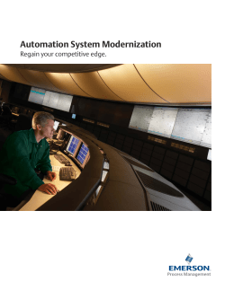 Automation System Modernization - Regain your Competitive Edge