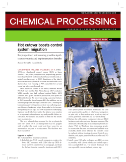 Hot cutover boosts control system migration