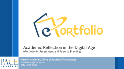 ePortfolio - PPT