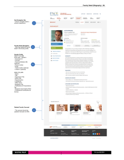 New Faculty Profile