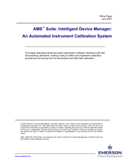 Automated Instrument Calibration System