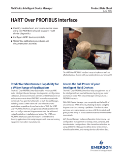 HART Over PROFIBUS Interface