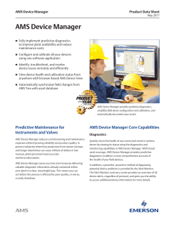 AMS Device Manager Overview