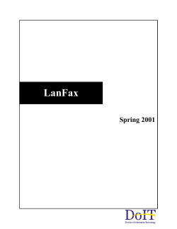 LanFax Lab Document