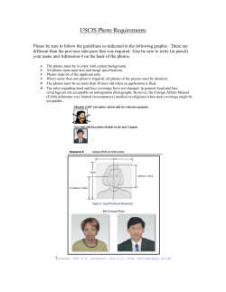 OPT Photo Requirements