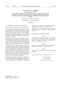 Decisi&oacute; de la Comissi&oacute; (1999/205/CE), de 26 de febrer de 1999, per la qual s'estableixen els criteris ecol&ograve;gics per a la concessi&oacute; de l'etiqueta ecol&ograve;gica comunit ria als ordinadors personals (L-70, 17.3.99)