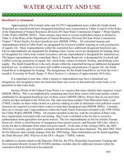 South Grand River Water Quality