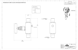 Rosemount 306RT Pressure Manifold, 2D PDF