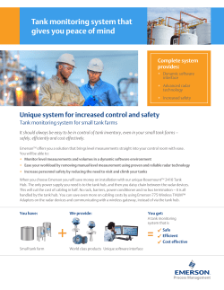 Tank monitoring system that gives you peace of mind