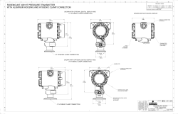 Rosemount 3051HT Hygienic Pressure Transmitter, 2D PDF