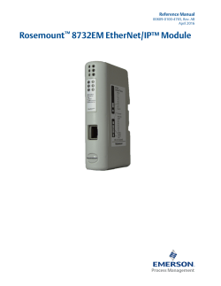 Rosemount 8732EM EtherNet/IP Module