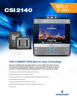 CSI 2120/2130 Trade In Program