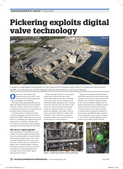 Pickering exploits digital valve technology