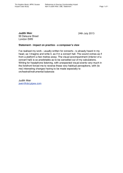 Composer Statement [PDF 489.57KB]