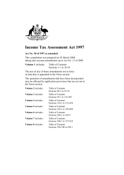 ITA Act 1997 &ndash; Vol 01 (PDF &ndash; 1.04mb)