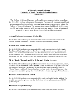 Other Scholarships