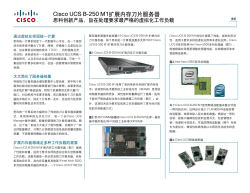 Cisco UCS B-250 M1扩展内存刀片服务器