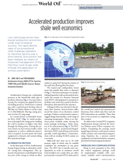 Accelerated production improves shale well economics